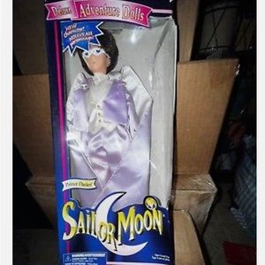 Bandai Sailor Moon  Tuxedo Max Price Endimium Darien collector doll in box